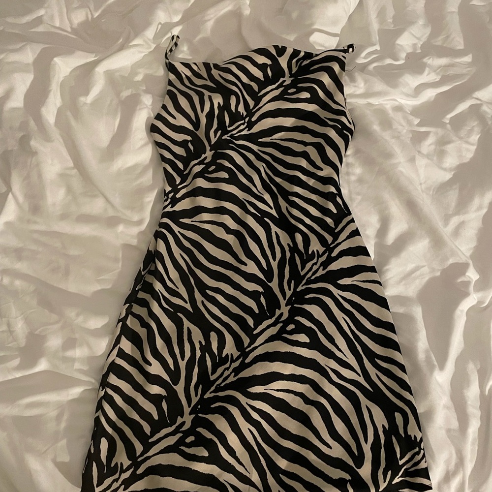 Urban Outfitters Mallory Cowl Neck Slip Dress
